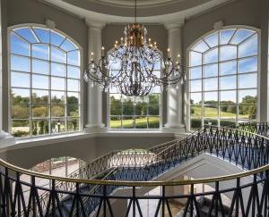 Grand Staircase Chandelier at The Ballantyne, Charlotte